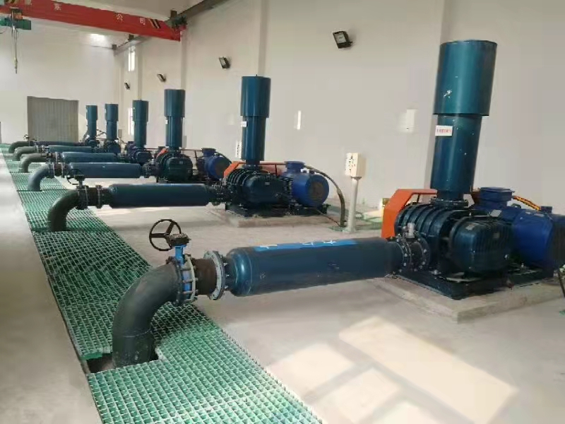 奧鼓羅茨風機水產(chǎn)養(yǎng)殖使用現(xiàn)場